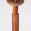 Wooden Candlestick by Antonín Hepnar