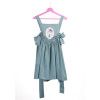 Children's dress with removable embroidery