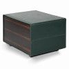 Leather footstool