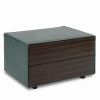 Leather footstool