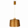 Wicker chandelier