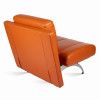 Leather armchair Moroso