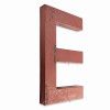 Kovové písmeno "E"