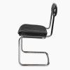 Black leather chair